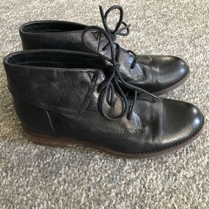 Steve Madden Black Ankle Boots